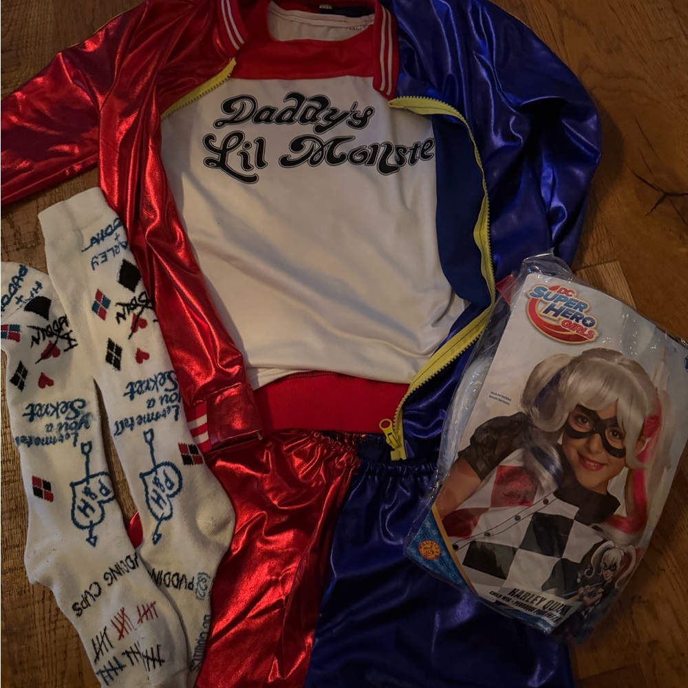 Harley Quinn Kids Costume & Accessories